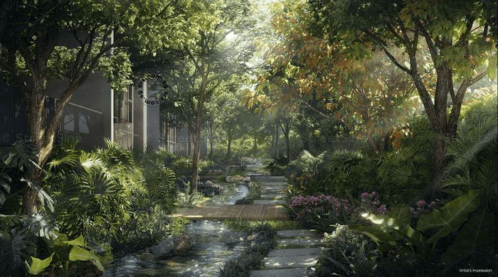 Render image of Parc Komo Singapore