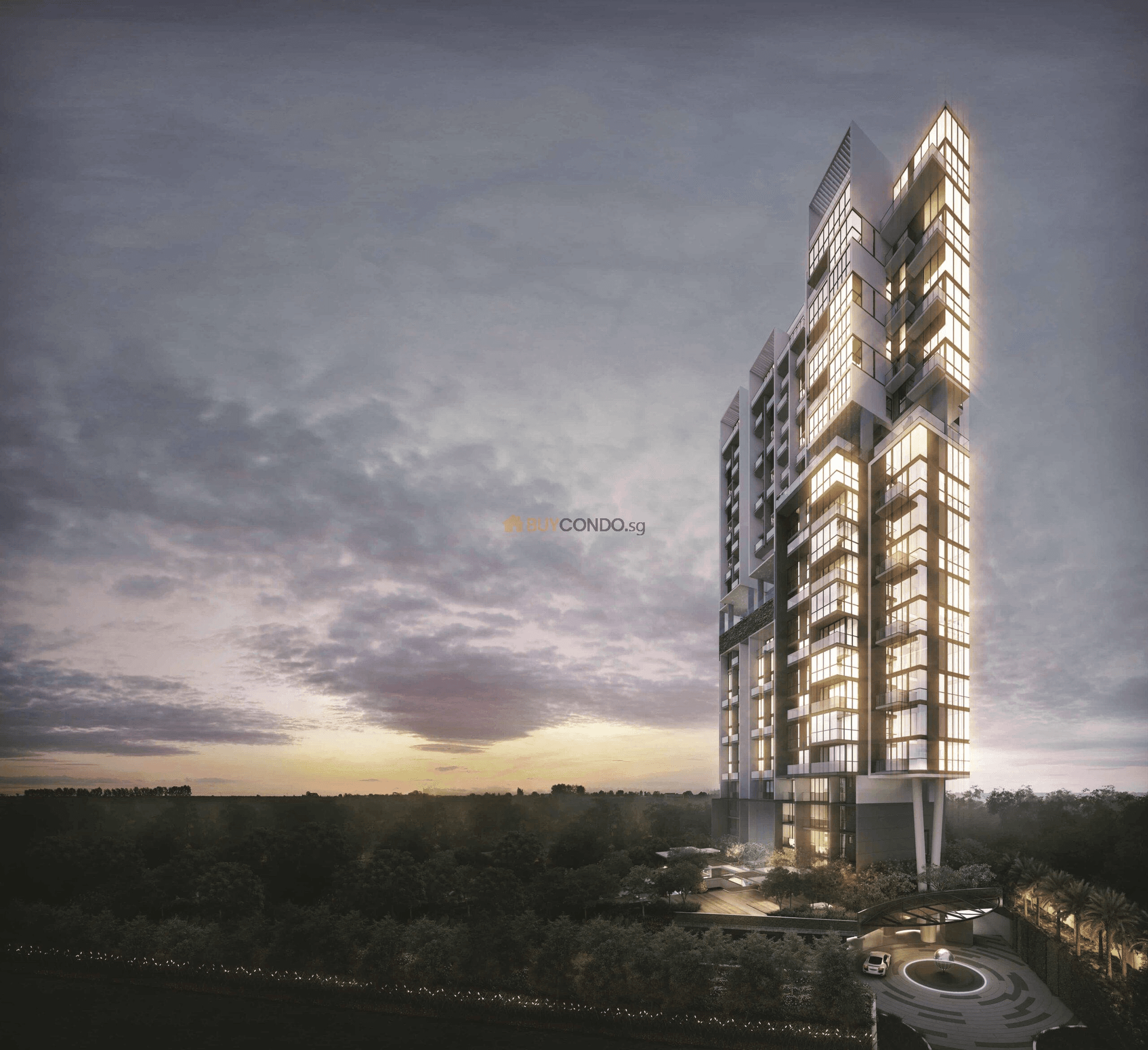 Render of Fulcrum Singapore
